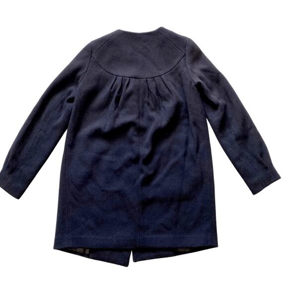 Banana Republic Women’s Black Peacoat Wool Blend size XS - Picture 2 of 7